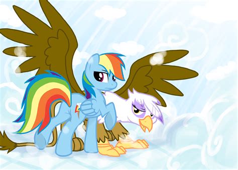 Rainbow Dash & Gilda